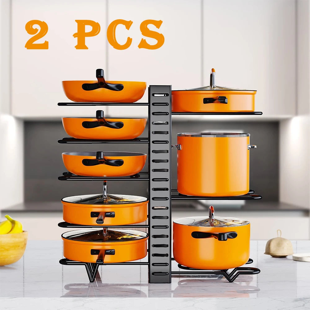 Kitchen Organization & Pot/Storage Rack