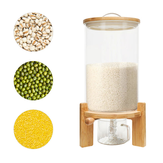 Flour/Rice/ Cereal Container Dispenser