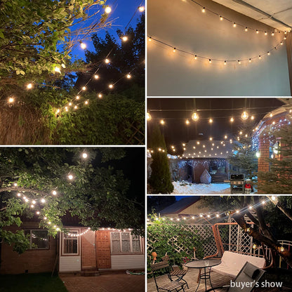 LED String Light For Patio Backyard