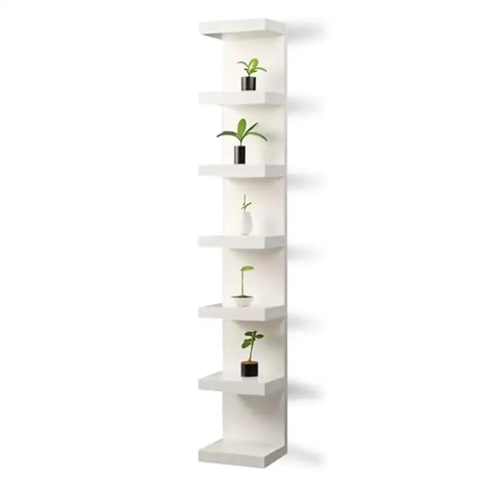Vertical Wall Mount Shelf Unit