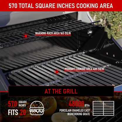 Outdoor Propane Gas Grill
