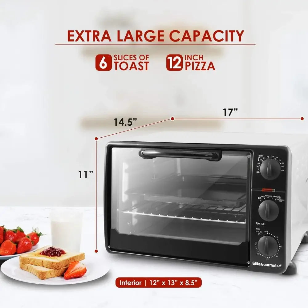 Countertop Toaster Oven/Rotisserie Bake