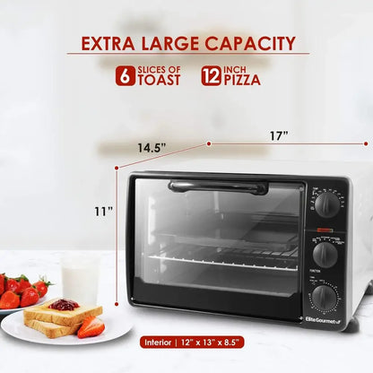 Countertop Toaster Oven/Rotisserie Bake