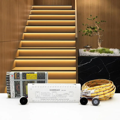 Motion Triggered LED Stair Lighting Kit