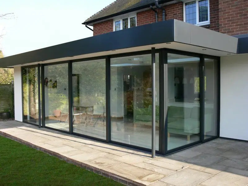 Aluminum Customized Double Glass Patio Sliding Door