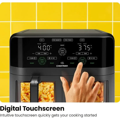 Dual Basket Air Fryer Oven