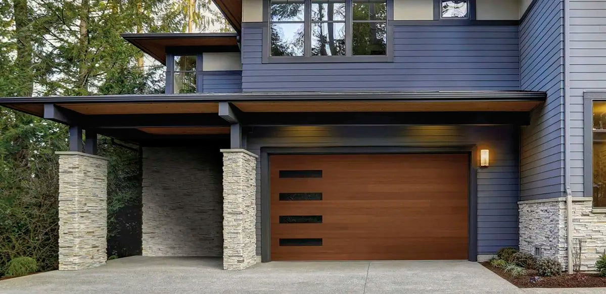 European Aluminum Shutter Garage Doors