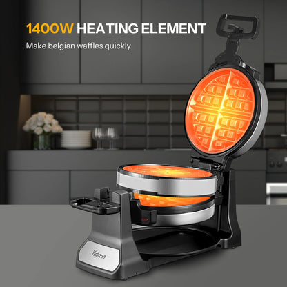 Rotating Waffle Iron, Double Flip