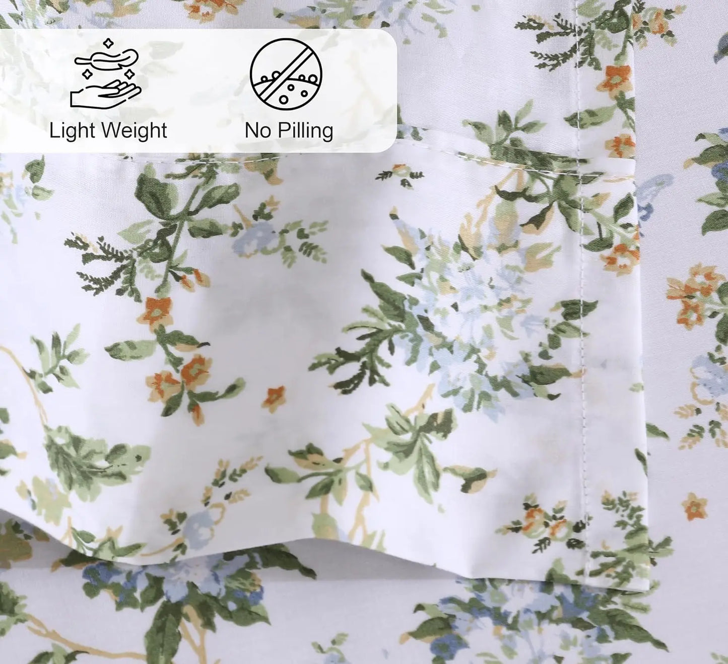 100% Cotton Sheets - Crispy Cooling