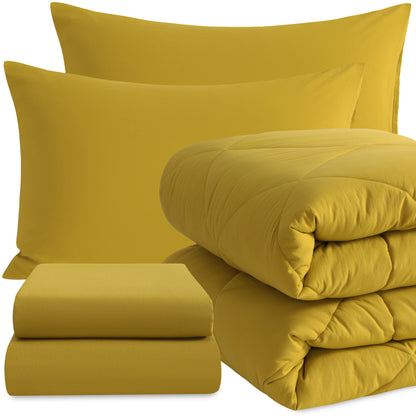 5 Piece Bedding Comforter Set
