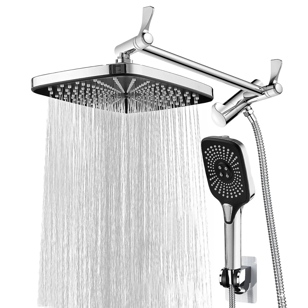 Ceiling Rain Shower w/ Hand Held Shower