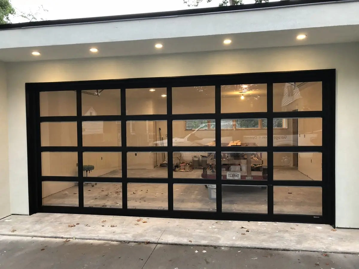 Garage Door, Casement Entrance, Glass Aluminum Profile