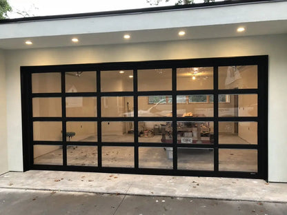 Garage Door, Casement Entrance, Glass Aluminum Profile