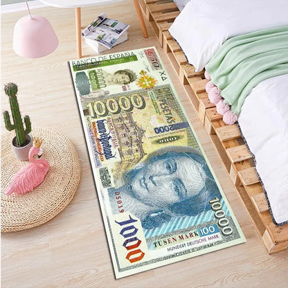 Euro Dollar Bedroom /Living Room Rug
