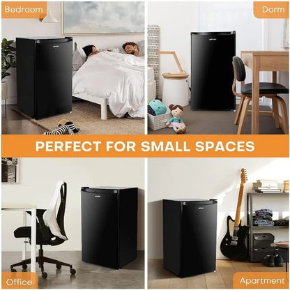 Mini Fridge with Freezer