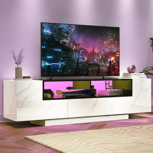 Stand for 75 Inch TV, Gaming Entertainment Center