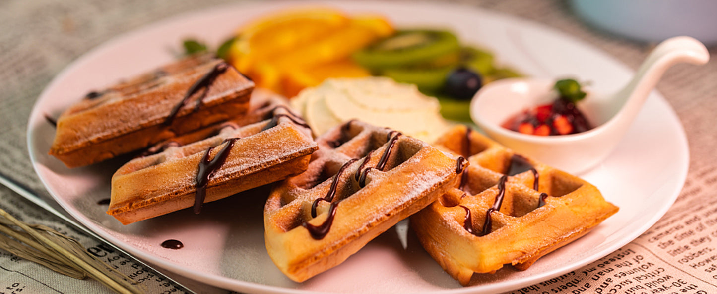 Rotating Waffle Iron, Double Flip